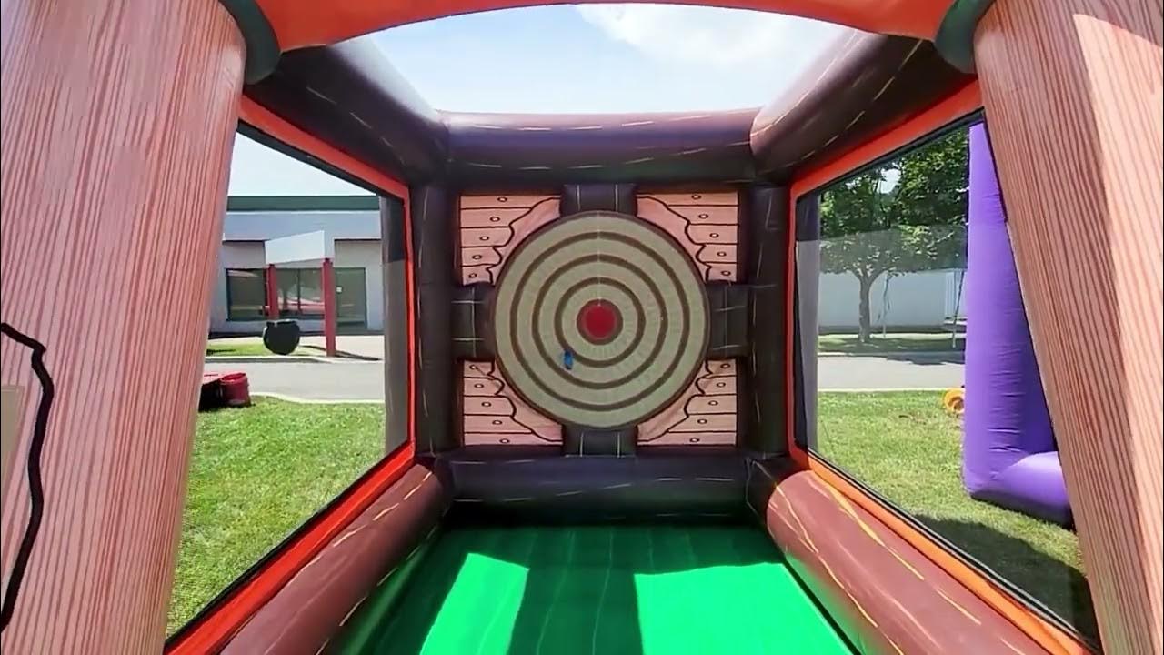 Inflatable Axe Throwing